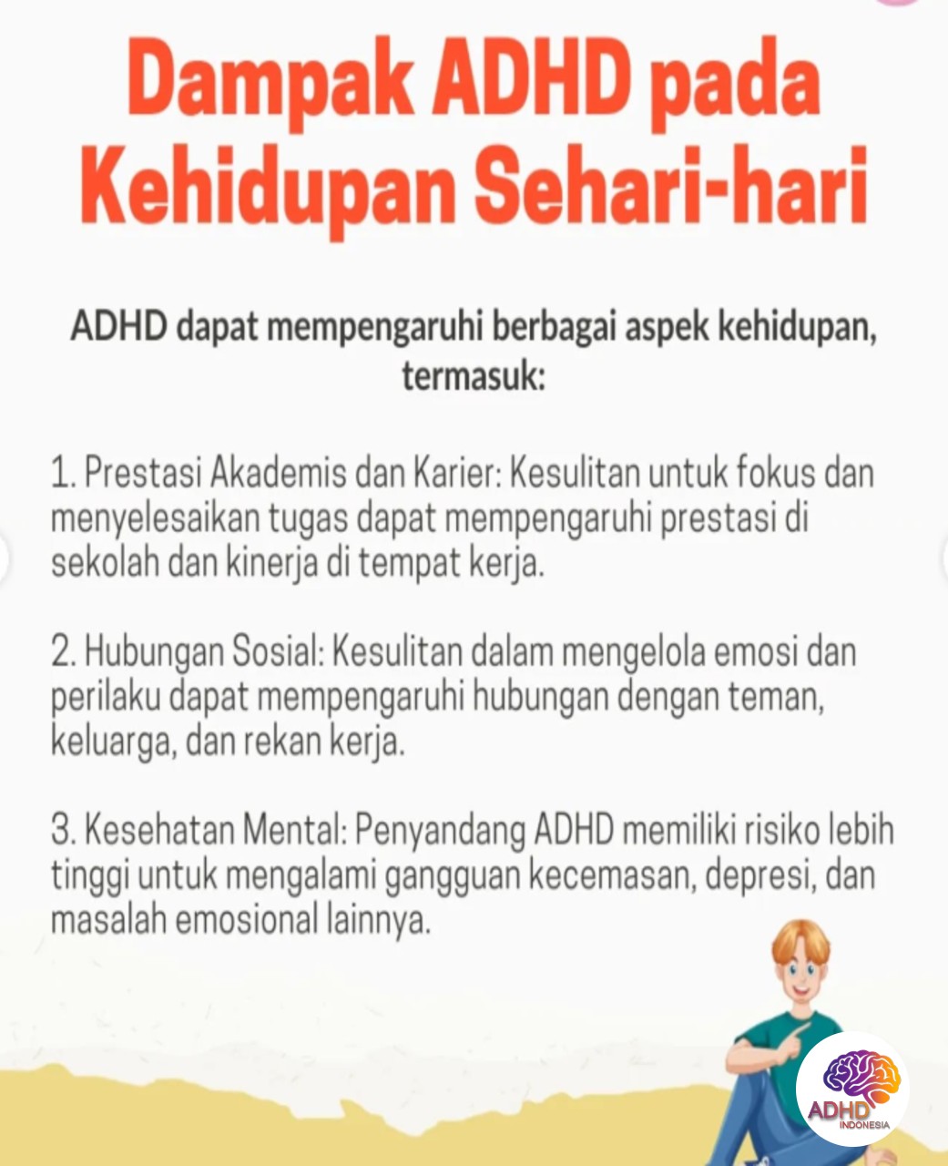 ADHD dan Hubungan Sosial Anak di Lingkungan Sekolah di Kabupaten Majalengka