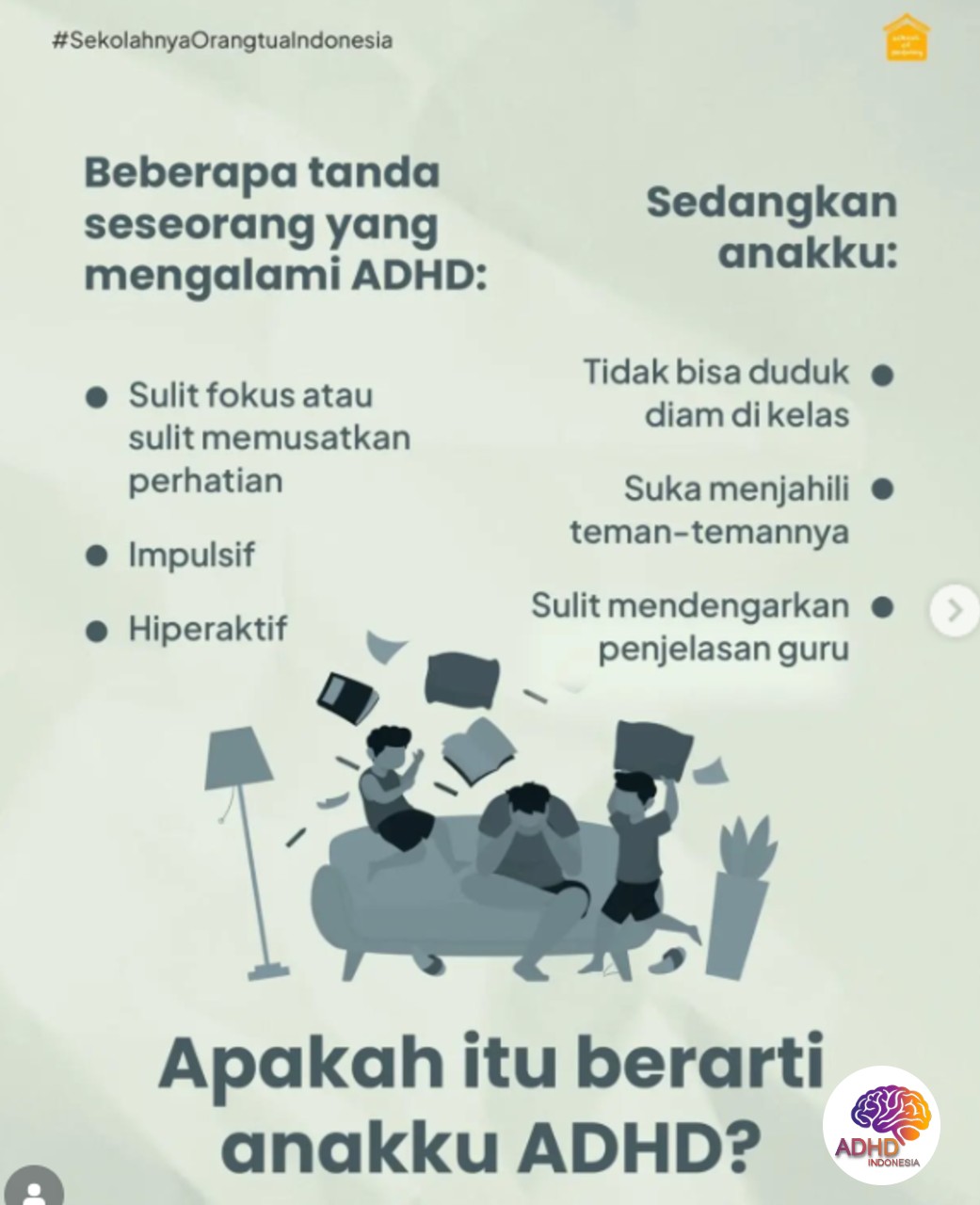 Ciri dan Gejala ADHD pada Anak Usia Dini di Kabupaten Majalengka